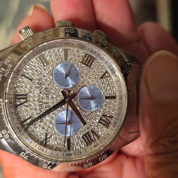 Michael Kors Silver Chronograph Watch